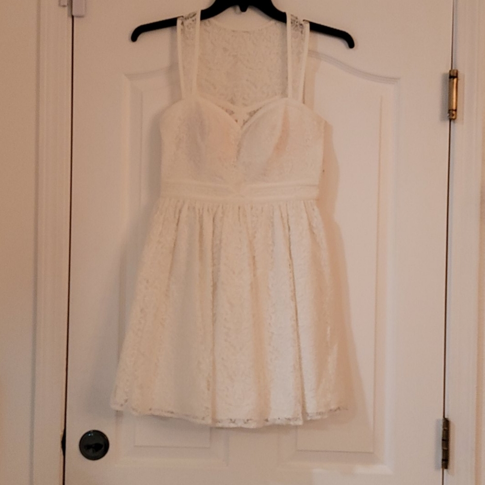 White dress